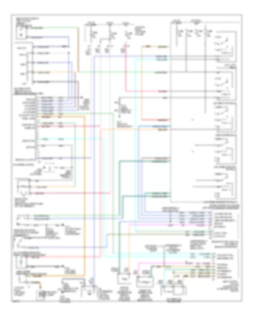 2.8L Diesel, Manual AC Wiring Diagram for Jeep Liberty Limited 2006
