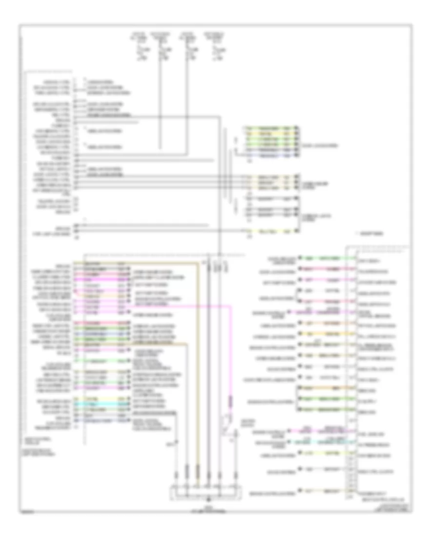 Body Control Modules Wiring Diagram for Jeep Liberty Limited 2006