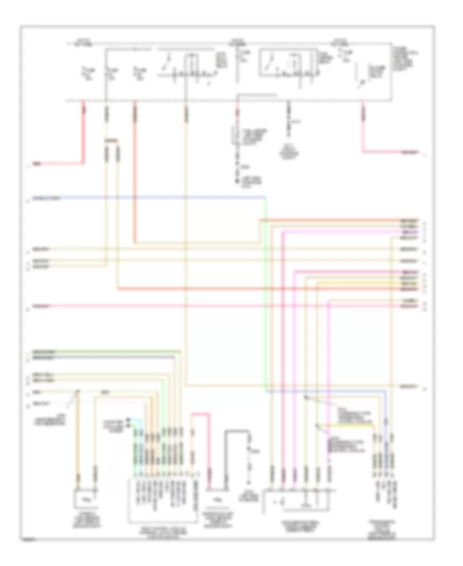 2.8L Diesel, Engine Performance Wiring Diagram (3 of 4) for Jeep Liberty Limited 2006