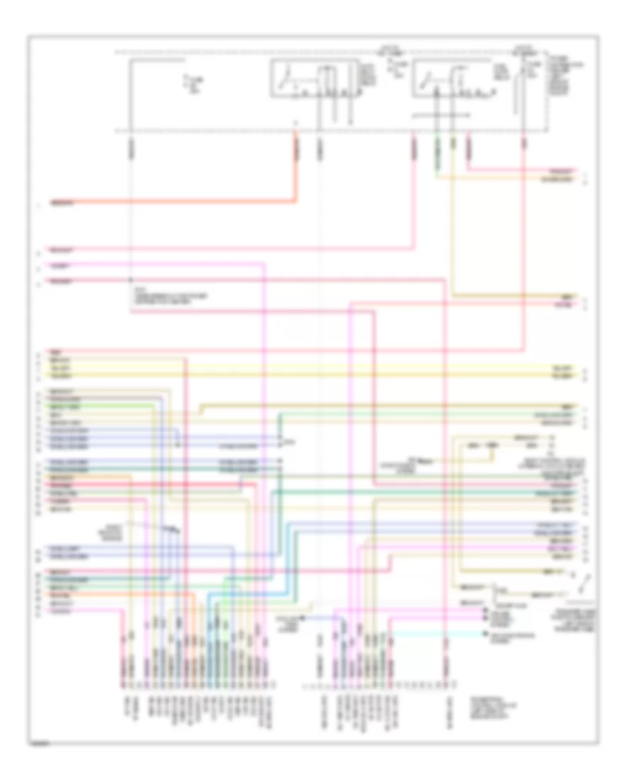 3.7L, Engine Performance Wiring Diagram (3 of 5) for Jeep Liberty Limited 2006