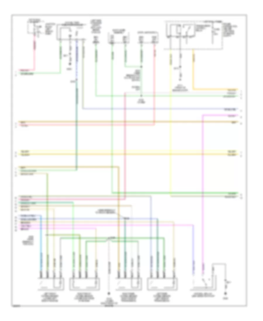 3.7L, Engine Performance Wiring Diagram (4 of 5) for Jeep Liberty Limited 2006