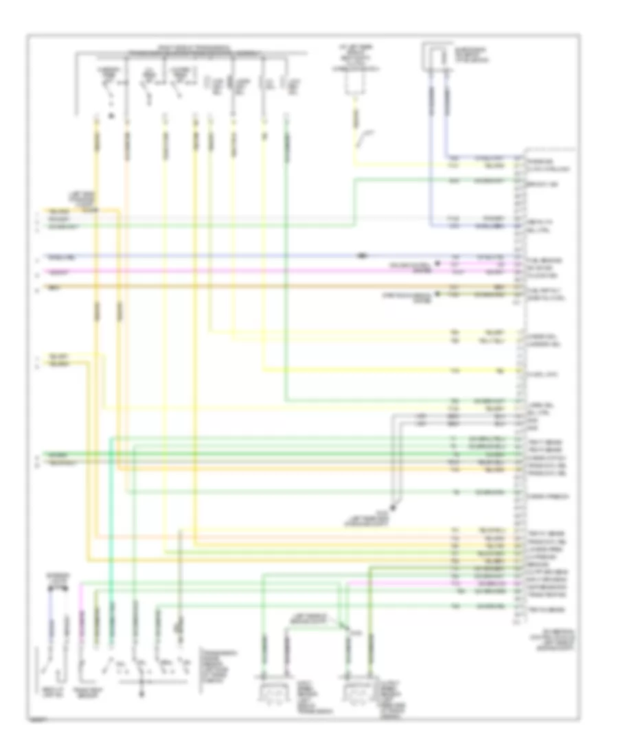 3.7L, Engine Performance Wiring Diagram (5 of 5) for Jeep Liberty Limited 2006