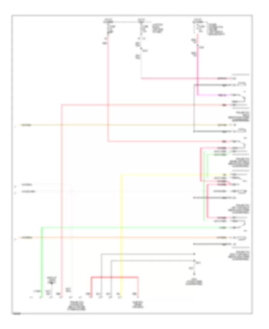 Exterior Lamps Wiring Diagram (2 of 2) for Jeep Liberty Limited 2006
