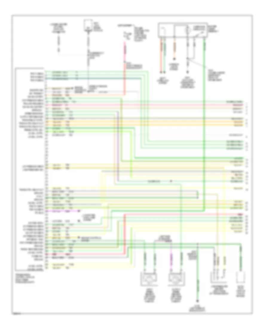 2 8L Diesel A T Wiring Diagram 1 of 2 for Jeep Liberty Limited 2006