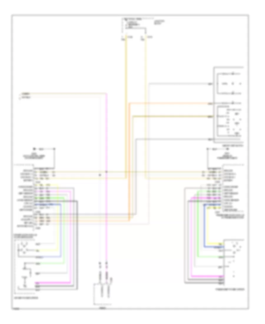 Memory System Wiring Diagrams 2 of 2 for Jeep Grand Cherokee Limited 1996