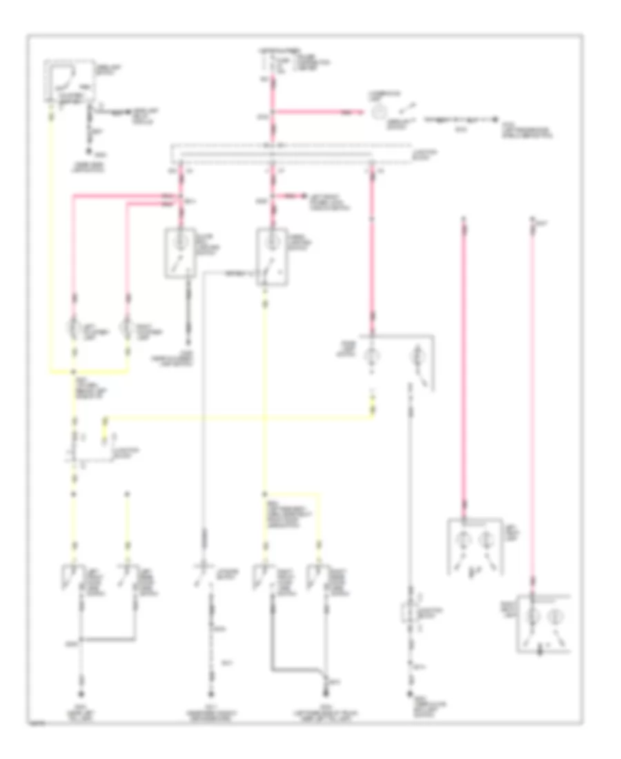 Courtesy Lamp Wiring Diagram for Jeep Cherokee Country 1997