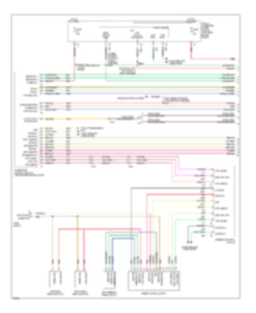 Cruise Control Wiring Diagram 1 of 2 for Jeep Patriot Sport 2011