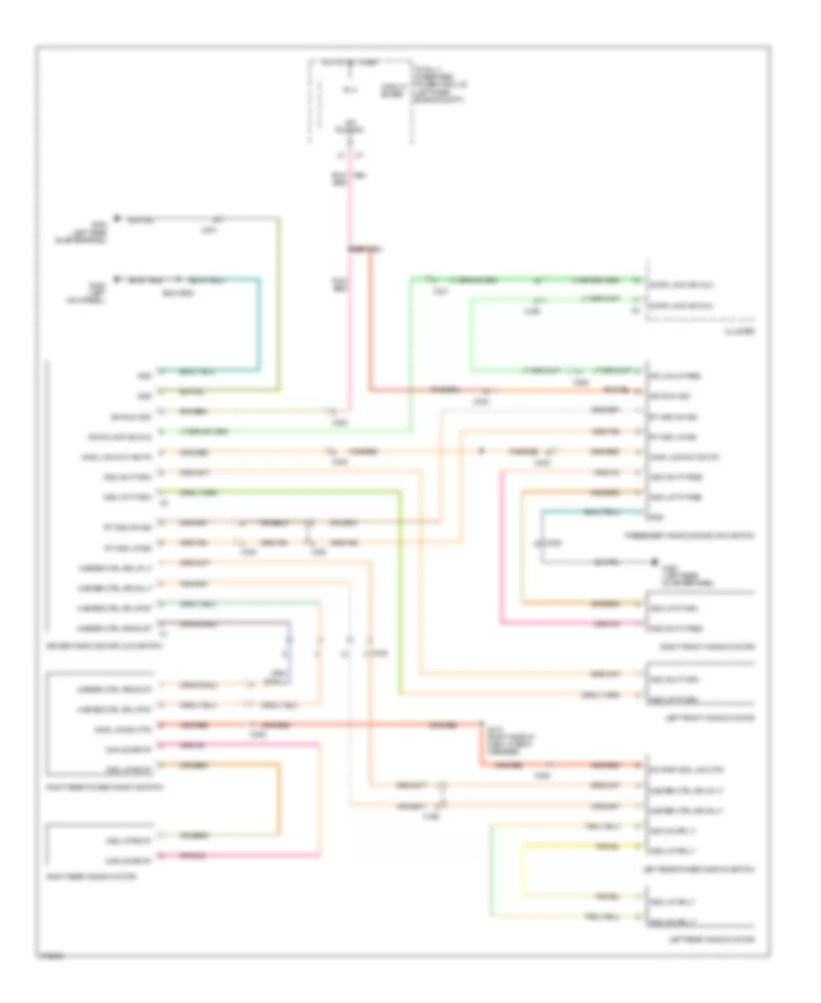 Power Windows Wiring Diagram for Jeep Patriot Sport 2011