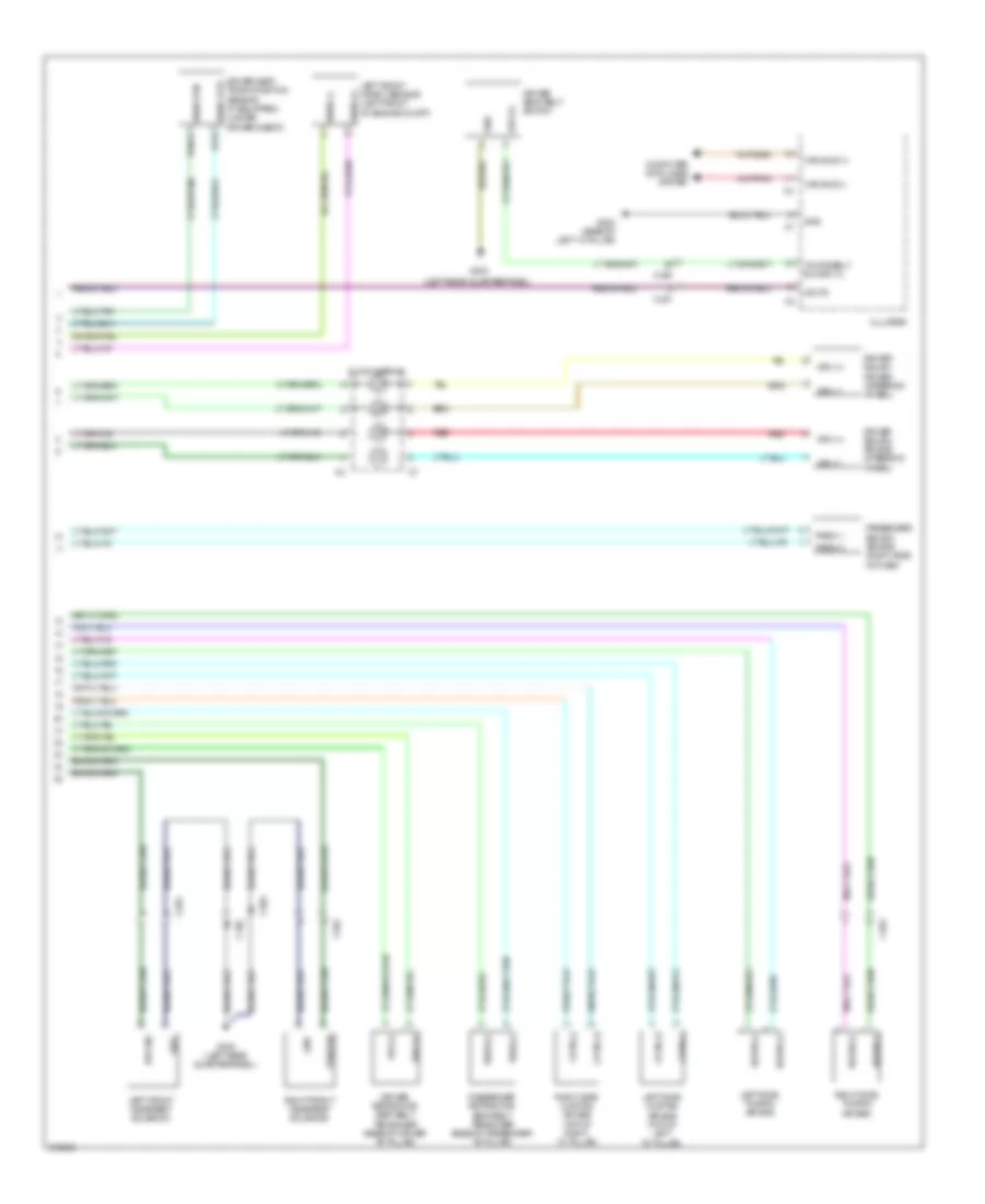 Supplemental Restraints Wiring Diagram (2 of 2) for Jeep Patriot Sport 2011