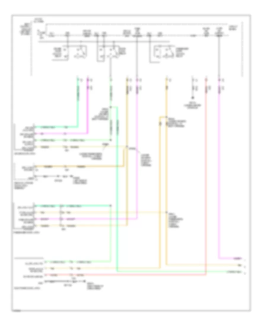 Forced Entry Wiring Diagram 1 of 2 for Jeep Cherokee Latitude 2014