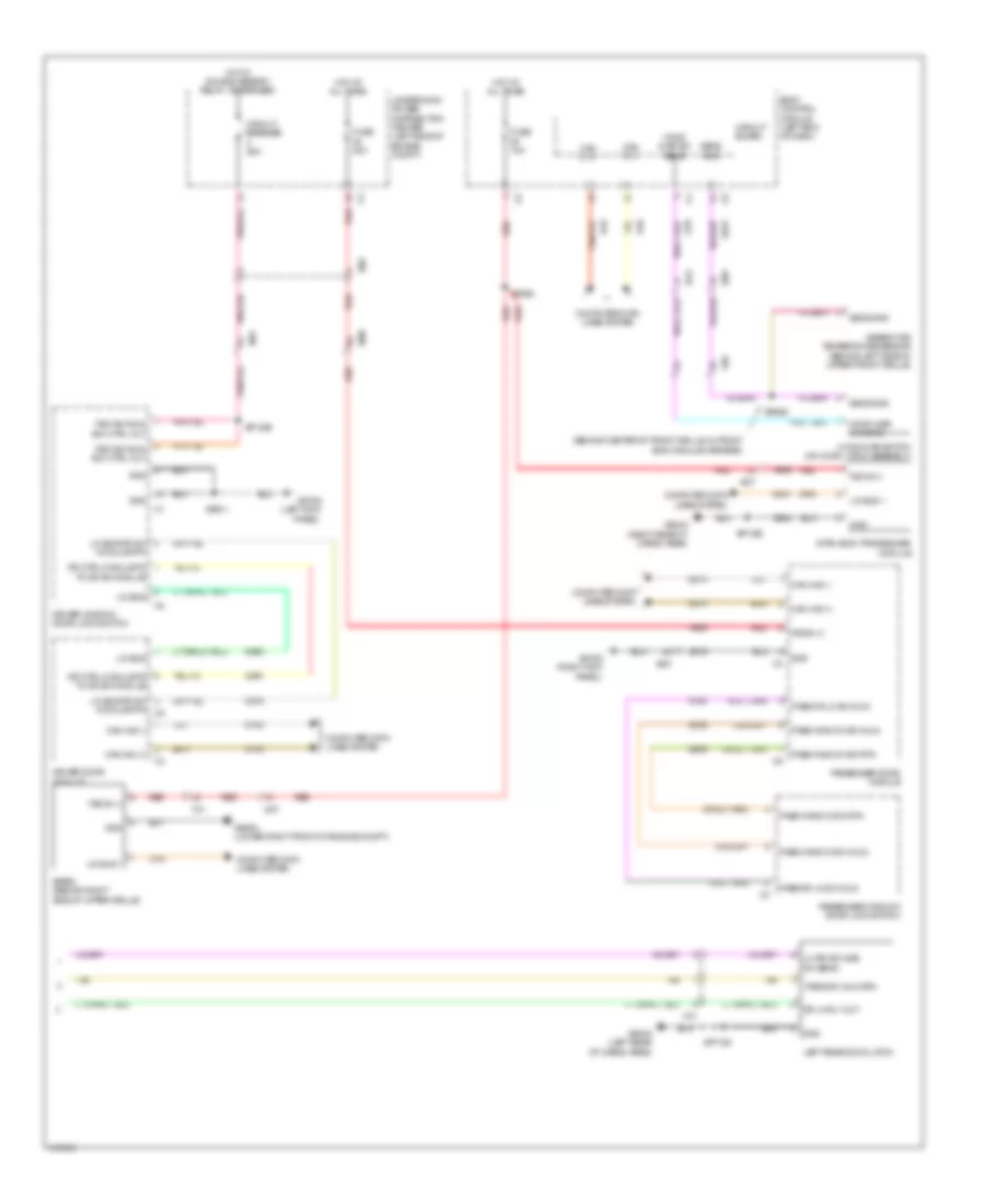 Forced Entry Wiring Diagram (2 of 2) for Jeep Cherokee Latitude 2014