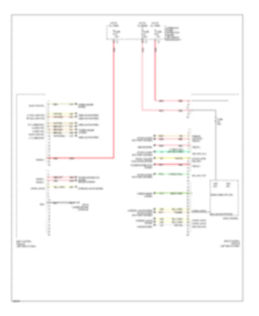 Body Control Modules Wiring Diagram 1 of 3 for Jeep Cherokee Latitude 2014