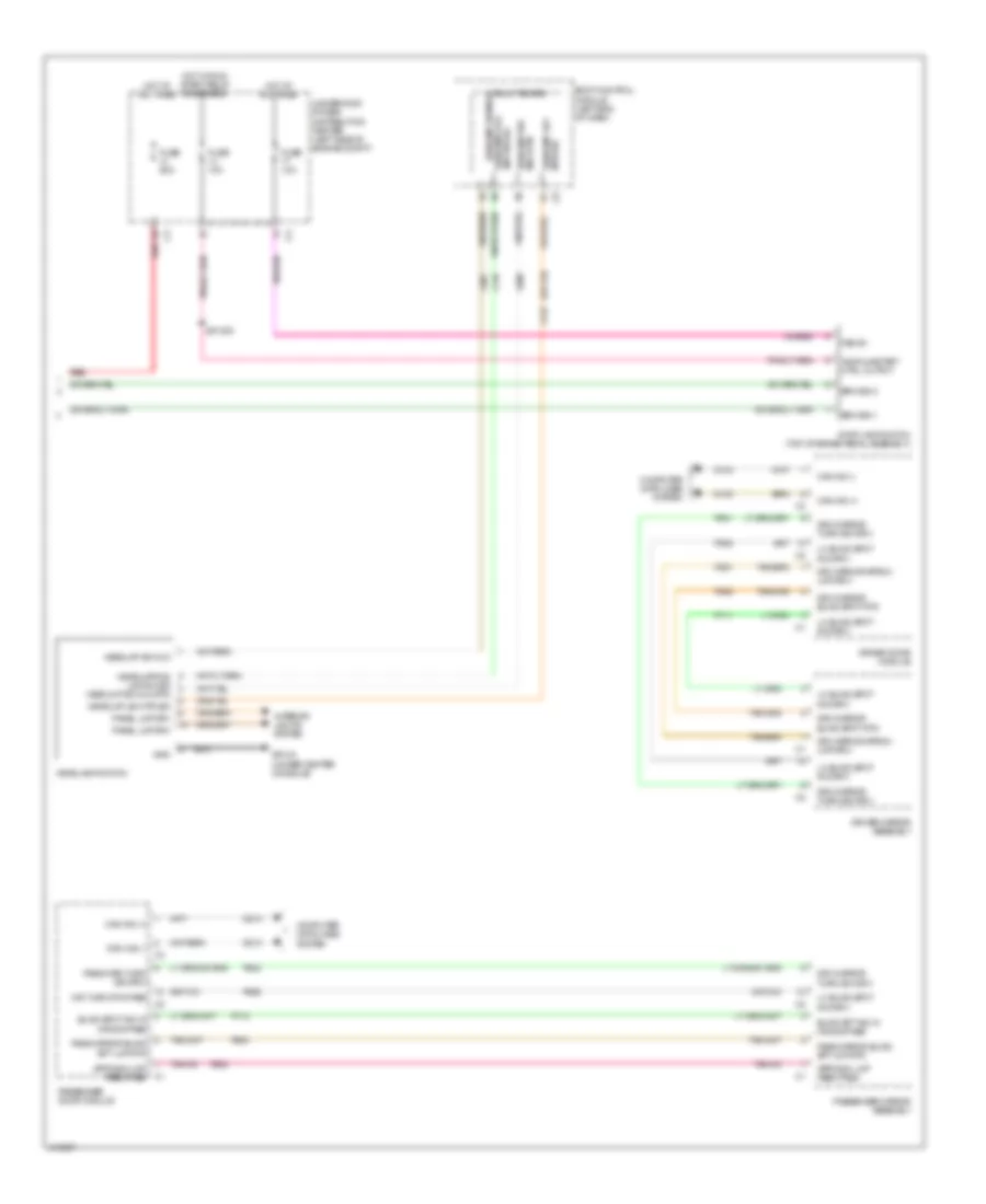 Exterior Lamps Wiring Diagram 2 of 2 for Jeep Cherokee Latitude 2014