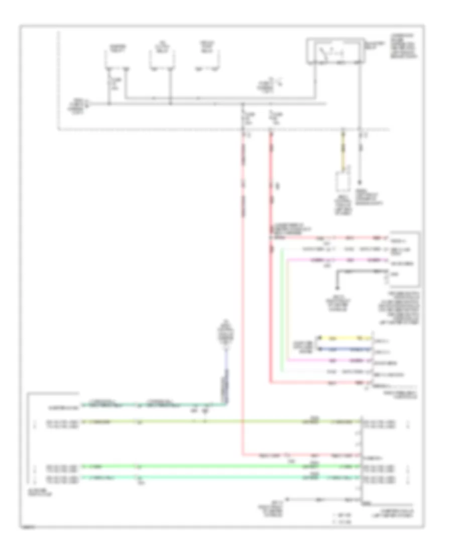 Power Distribution Wiring Diagram (6 of 7) for Jeep Cherokee Latitude 2014