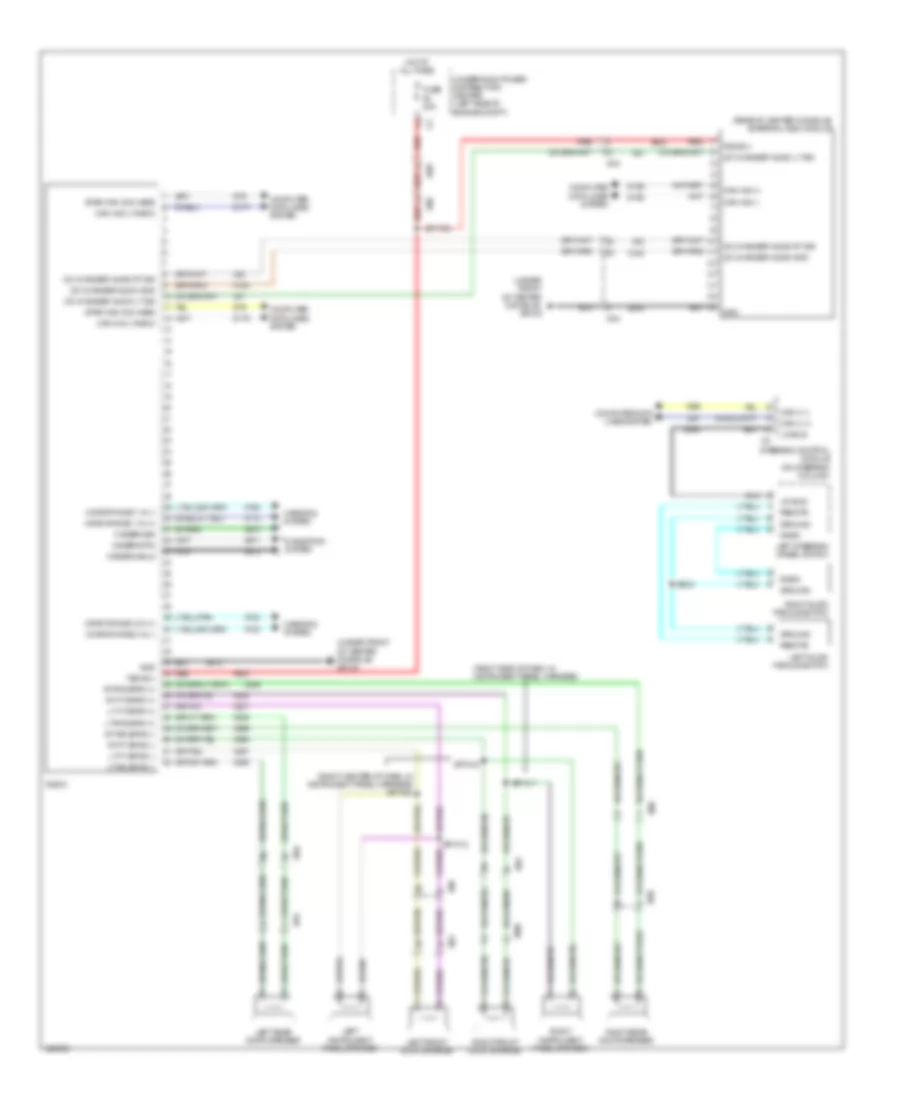 Radio Wiring Diagram Base for Jeep Cherokee Latitude 2014