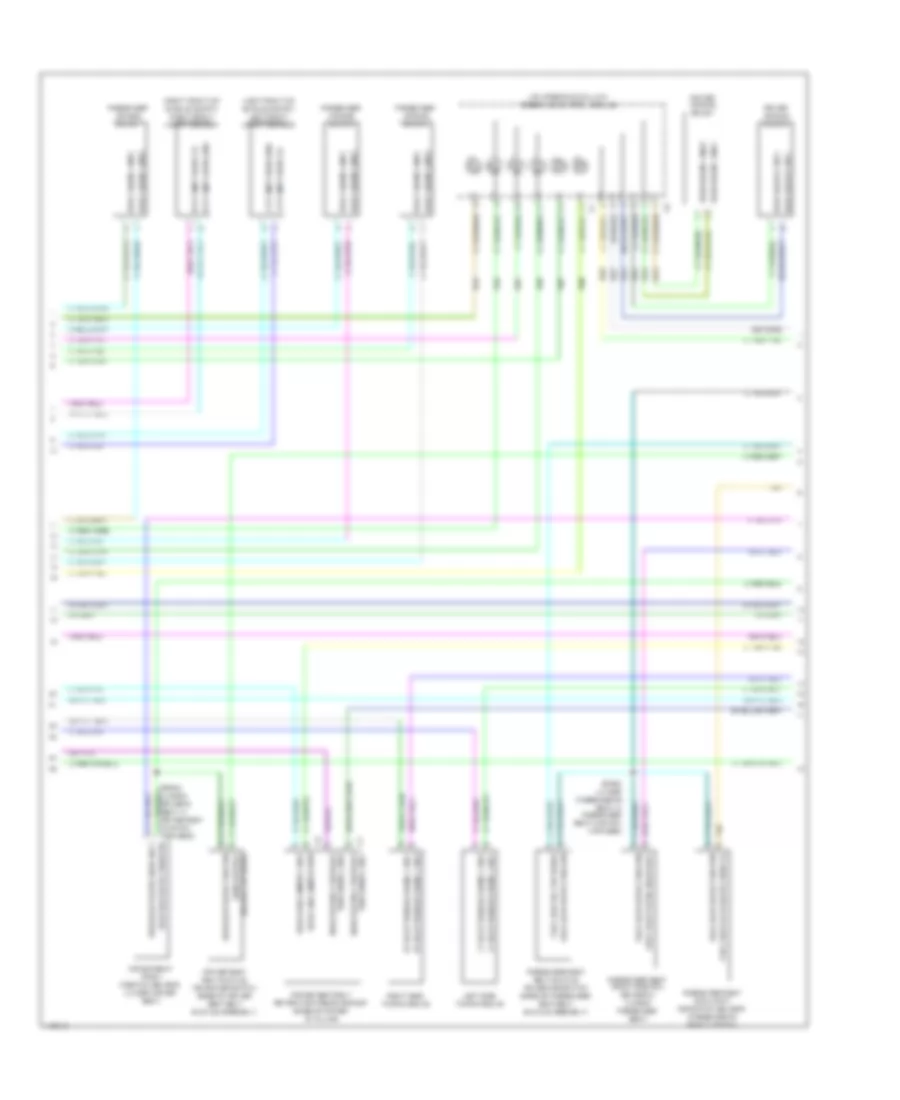 Supplemental Restraints Wiring Diagram (2 of 3) for Jeep Cherokee Latitude 2014