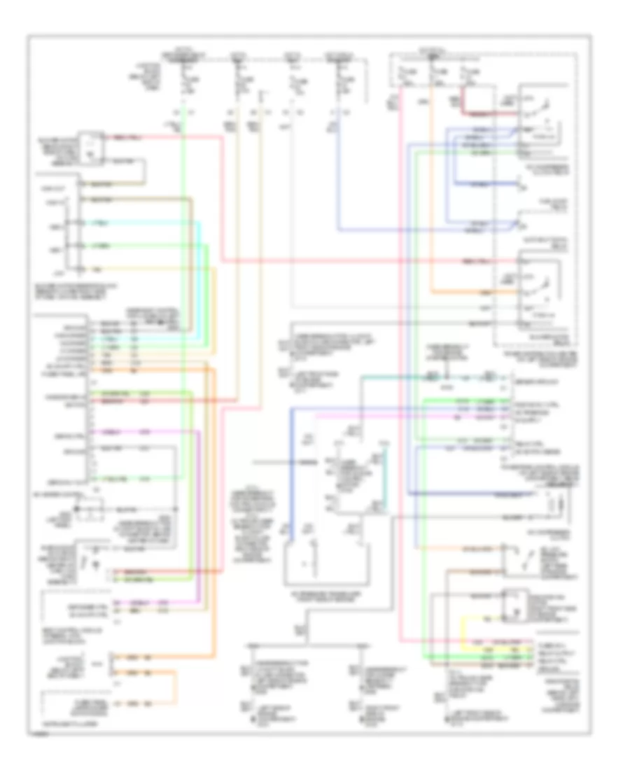 Manual AC Wiring Diagram for Jeep Liberty Sport 2002