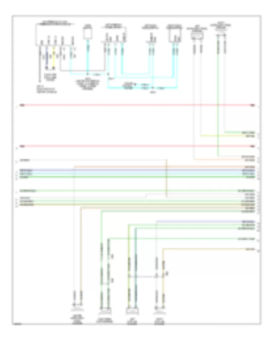 Radio Wiring Diagram, Premium (2 of 3) for Jeep Cherokee Limited 2014