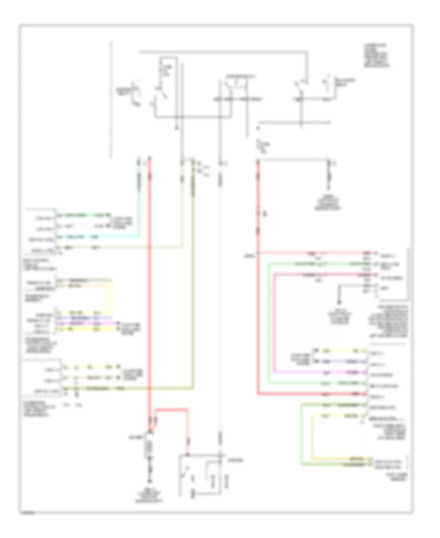 Starting Wiring Diagram for Jeep Cherokee Limited 2014