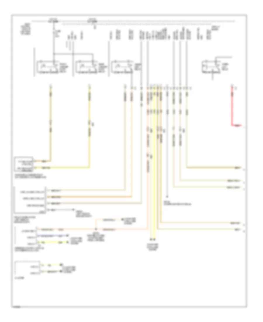 Электросхема стеклоочистителя, дворников и омывателя (1 из 2) для Jeep Cherokee Limited 2014