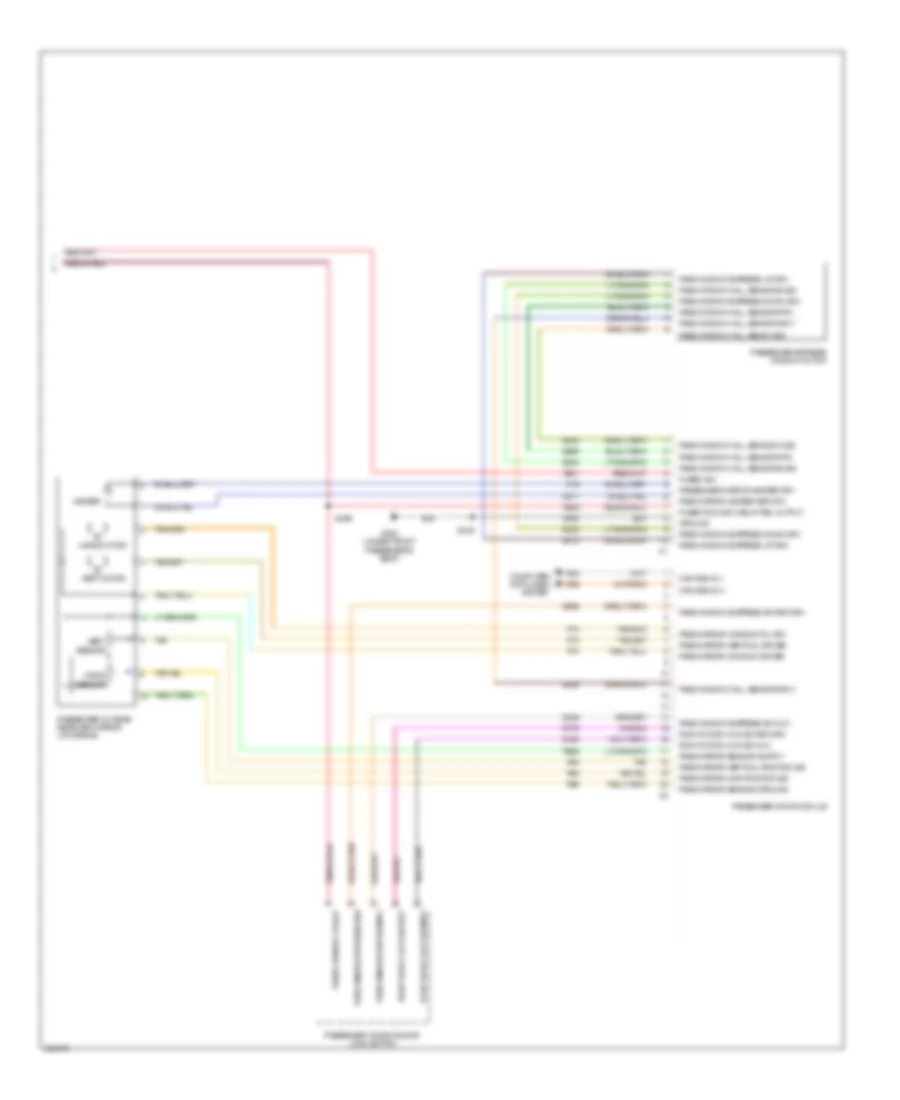 Memory Systems Wiring Diagram 3 of 3 for Jeep Grand Cherokee Laredo 2009