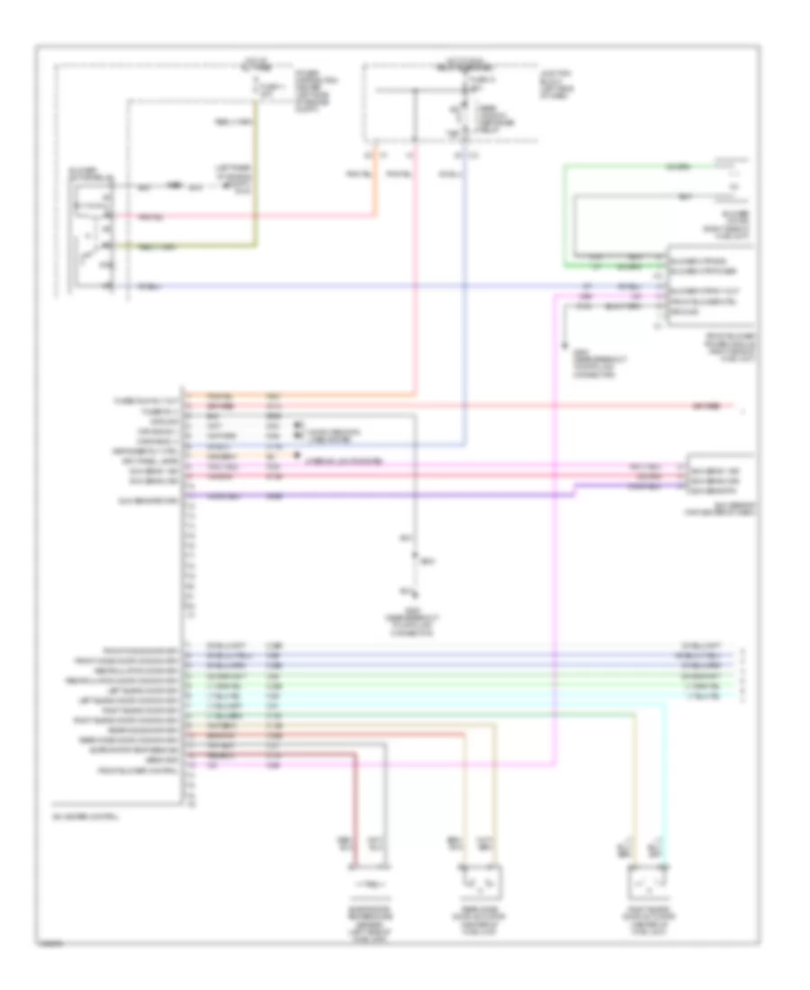 Automatic AC Wiring Diagram (1 of 3) for Jeep Grand Cherokee Limited 2009