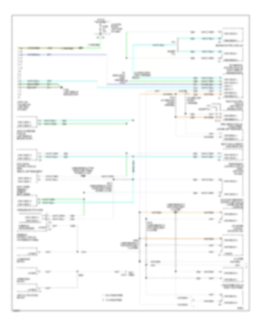 Computer Data Lines Wiring Diagram 1 of 2 for Jeep Grand Cherokee Limited 2009