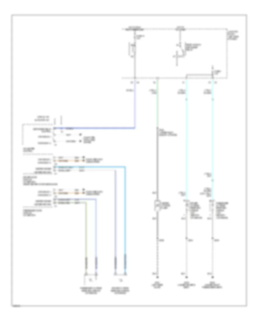 Defoggers Wiring Diagram for Jeep Grand Cherokee Limited 2009