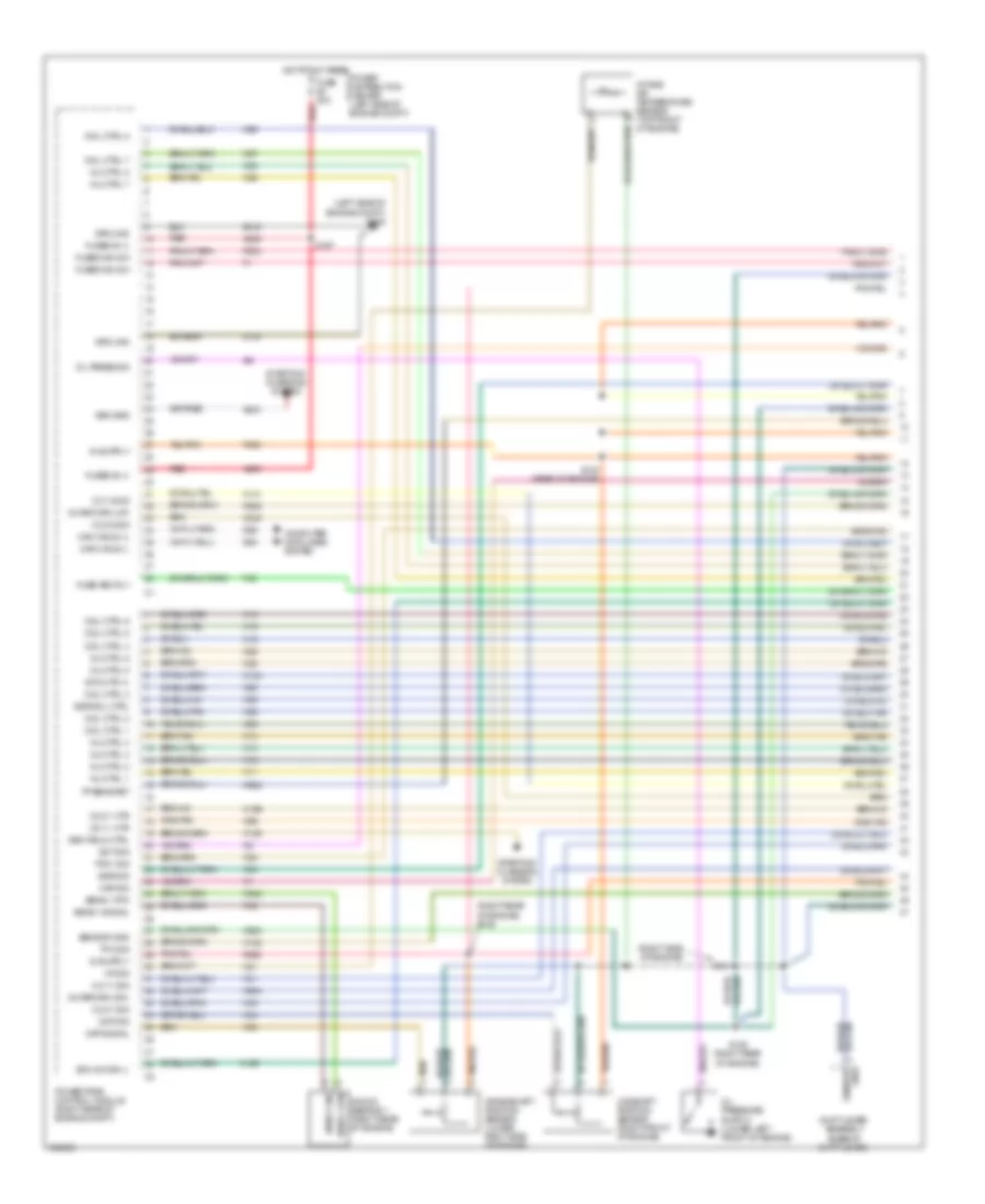 4.7L Flex Fuel, Engine Performance Wiring Diagram (1 of 6) for Jeep Grand Cherokee Limited 2009