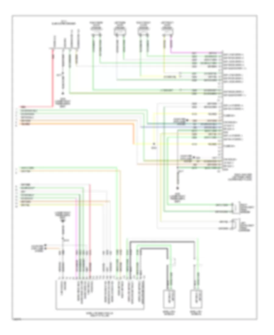Radio Wiring Diagram Premium 3 of 3 for Jeep Grand Cherokee Limited 2009