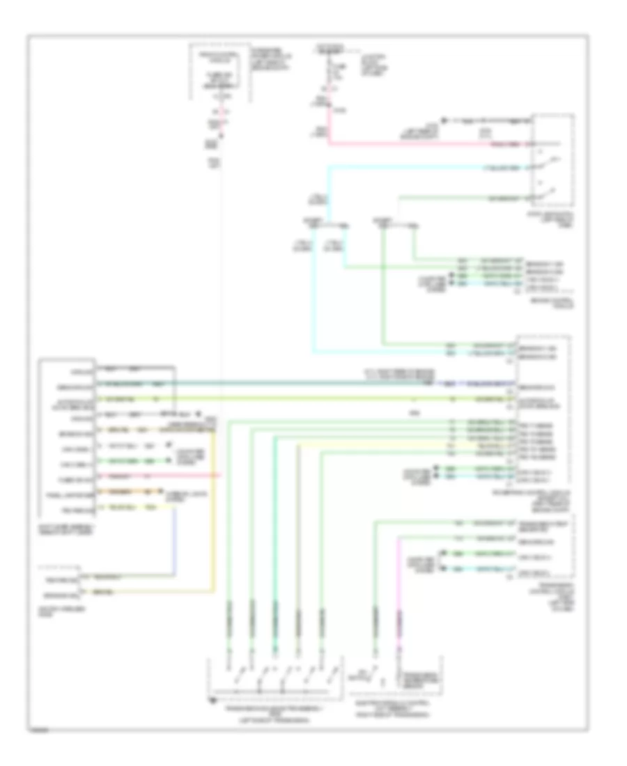 Shift Interlock Wiring Diagram for Jeep Grand Cherokee Limited 2009