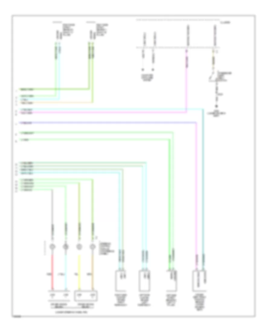 Supplemental Restraints Wiring Diagram (2 of 2) for Jeep Grand Cherokee Limited 2009