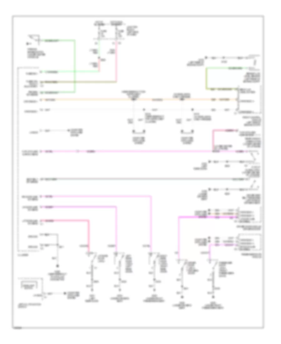 Chime Wiring Diagram for Jeep Grand Cherokee Limited 2009