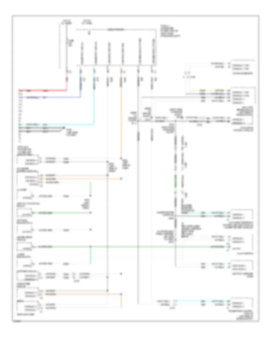 Computer Data Lines Wiring Diagram for Jeep Wrangler Sport 2011