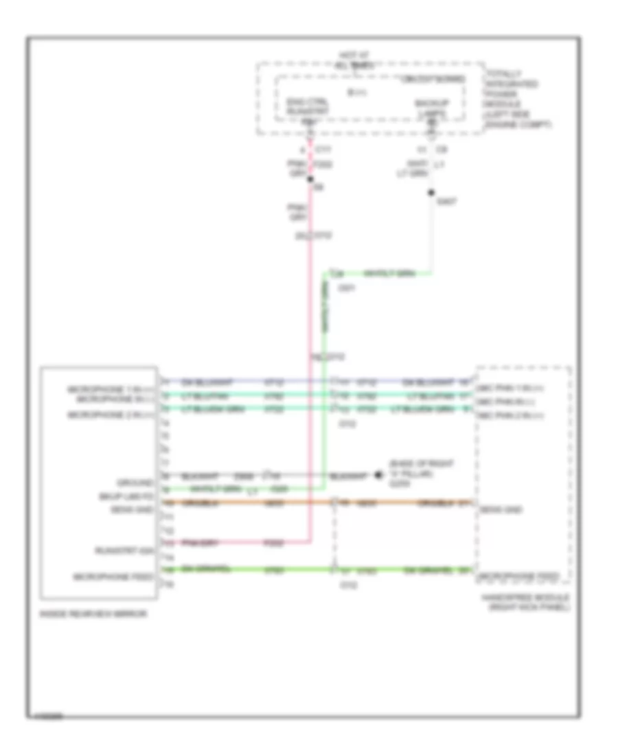 Automatic Day Night Mirror Wiring Diagram for Jeep Compass Latitude 2014