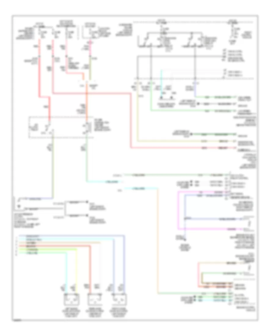 Manual A C Wiring Diagram 2 of 2 for Jeep Grand Cherokee SRT 8 2009