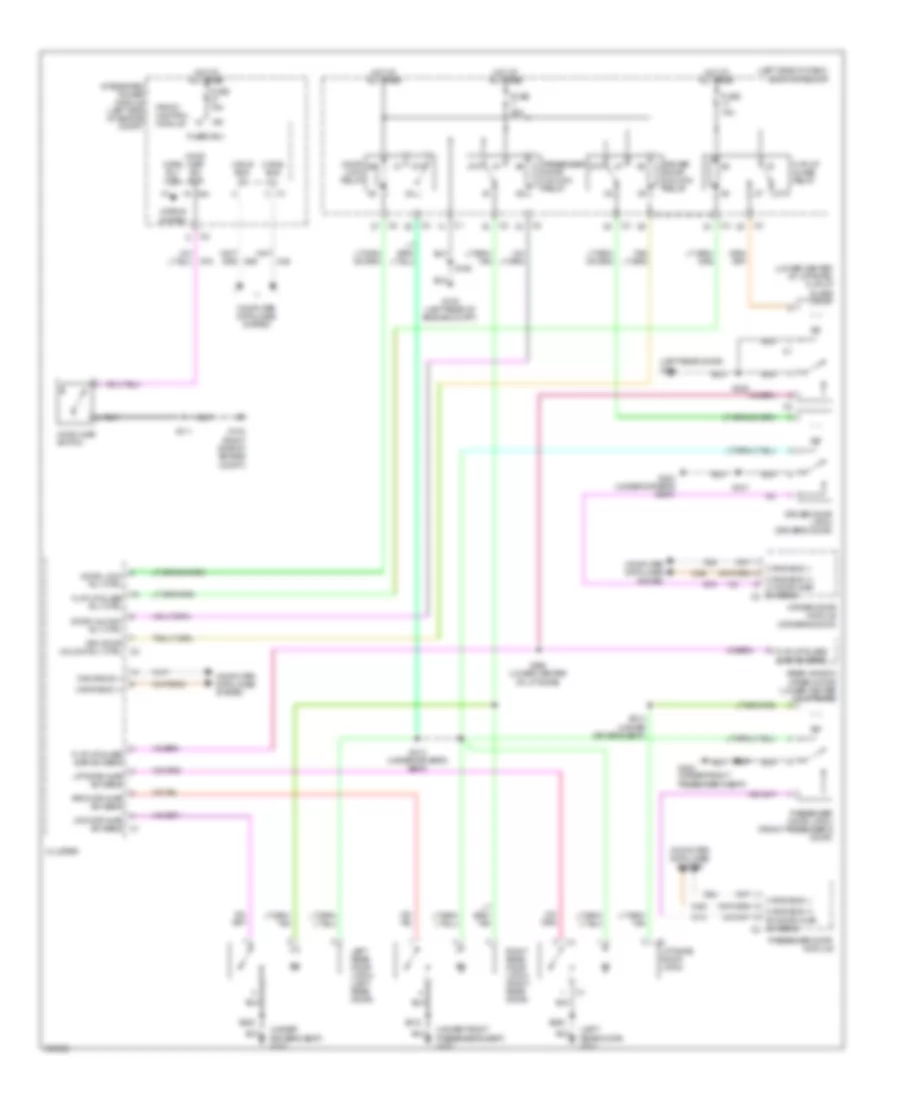 Anti-theft Wiring Diagram for Jeep Grand Cherokee SRT-8 2009