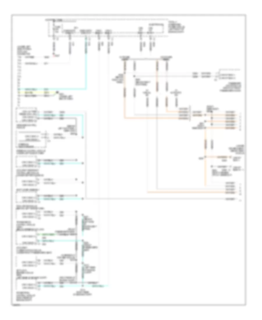 Computer Data Lines Wiring Diagram 1 of 2 for Jeep Liberty Limited 2009