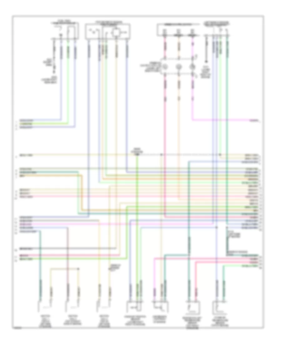 3.7L, Engine Performance Wiring Diagram (2 of 5) for Jeep Liberty Limited 2009