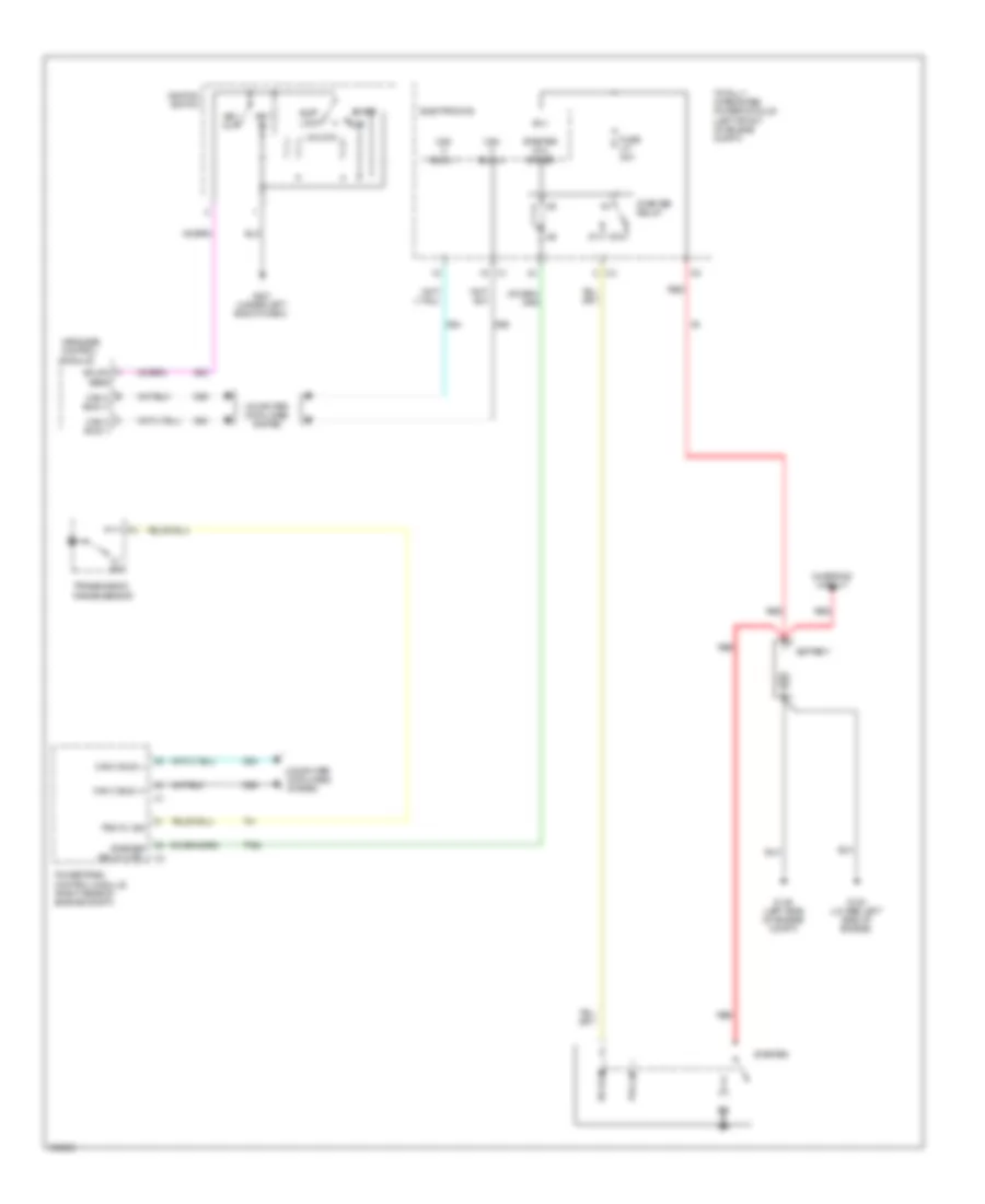 Starting Wiring Diagram for Jeep Liberty Limited 2009