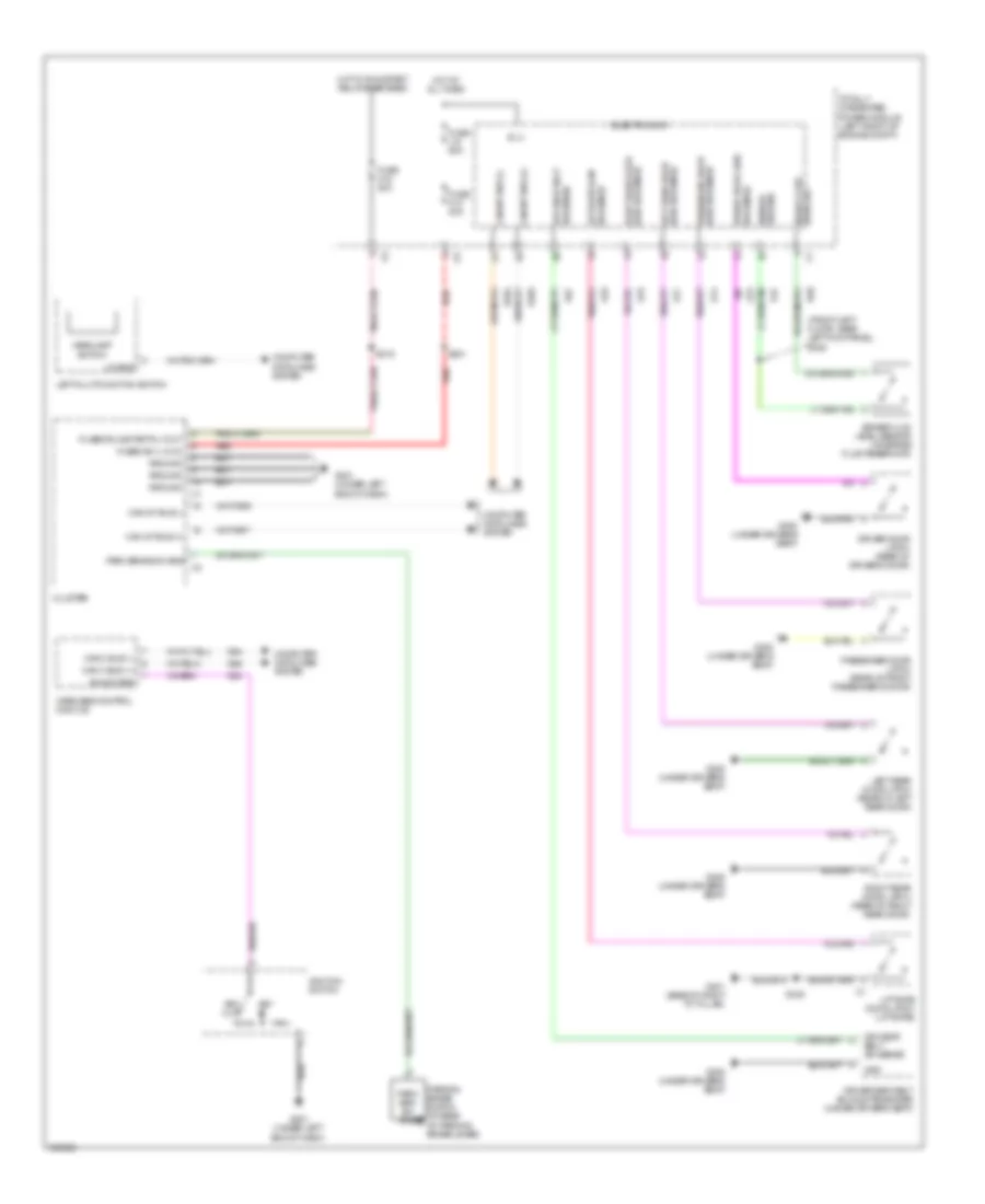 Chime Wiring Diagram for Jeep Liberty Limited 2009