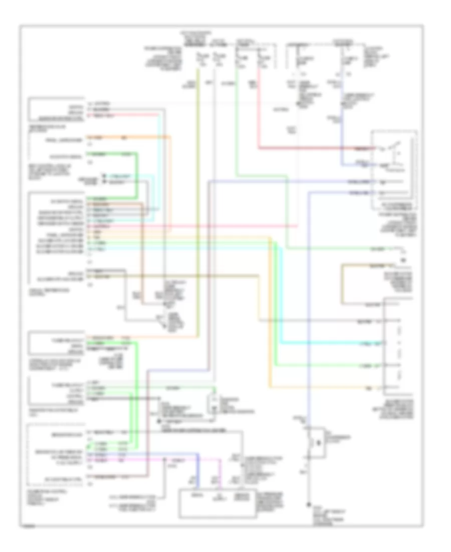 Manual AC Wiring Diagram for Jeep Grand Cherokee Laredo 2003