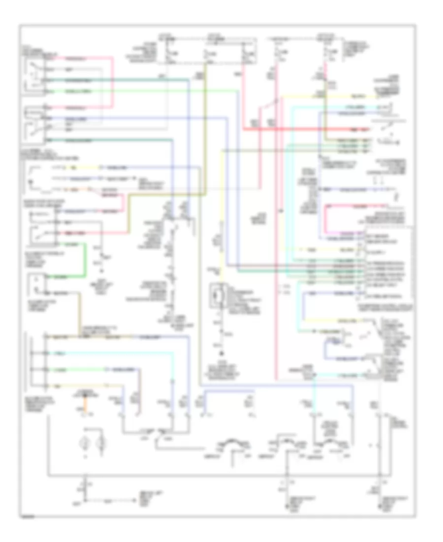 Manual AC Wiring Diagram for Jeep Wrangler X 2006