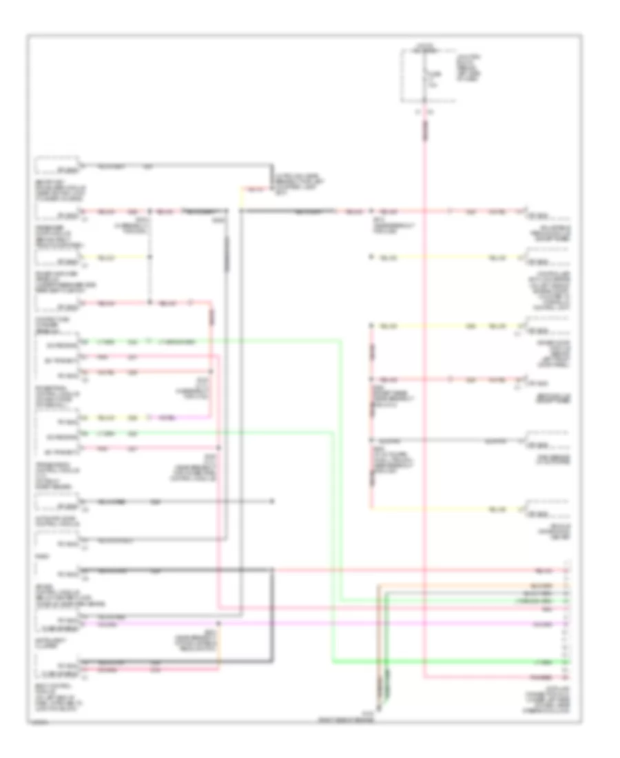 Computer Data Lines Wiring Diagram for Jeep Grand Cherokee Limited 2003