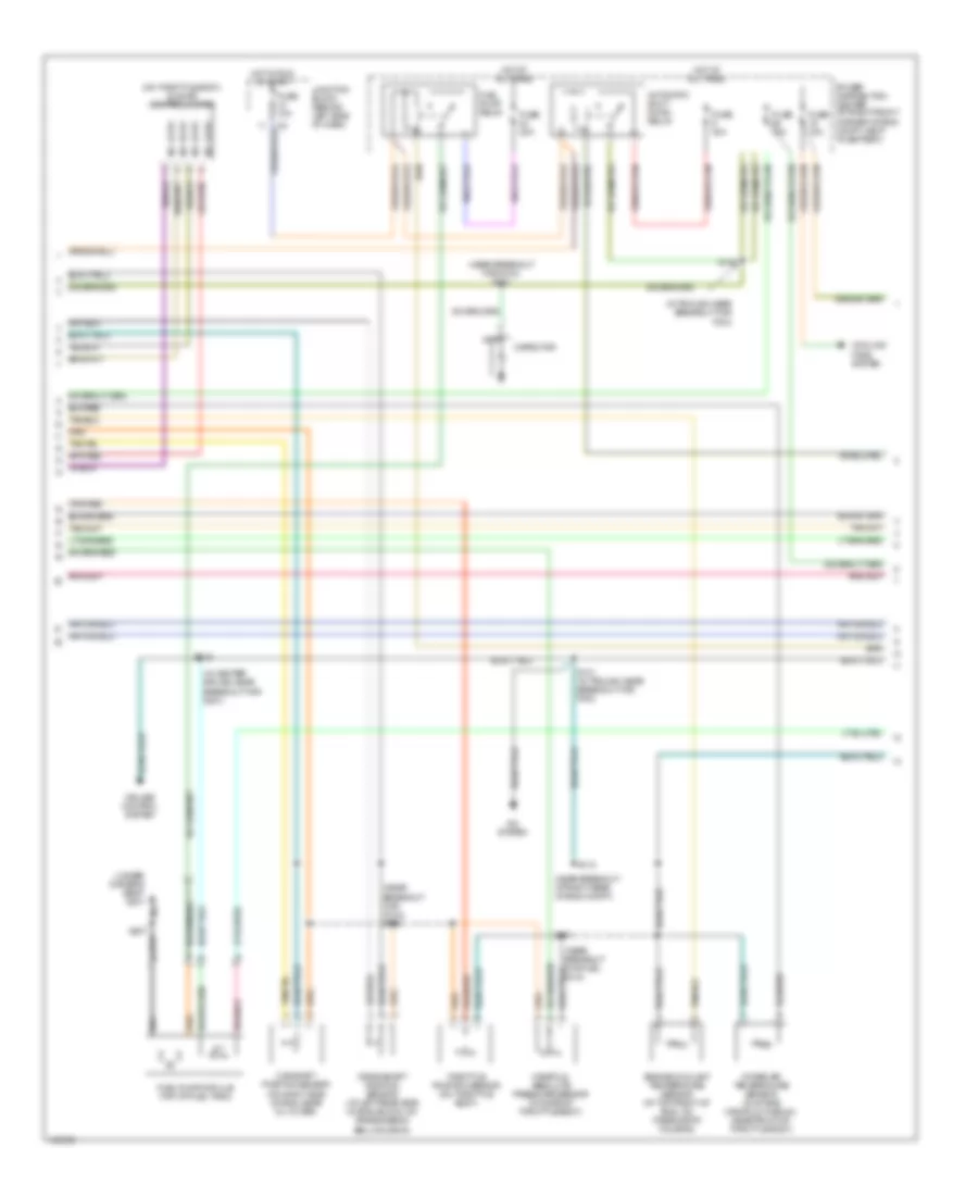 4 0L Engine Performance Wiring Diagram 2 of 3 for Jeep Grand Cherokee Limited 2003