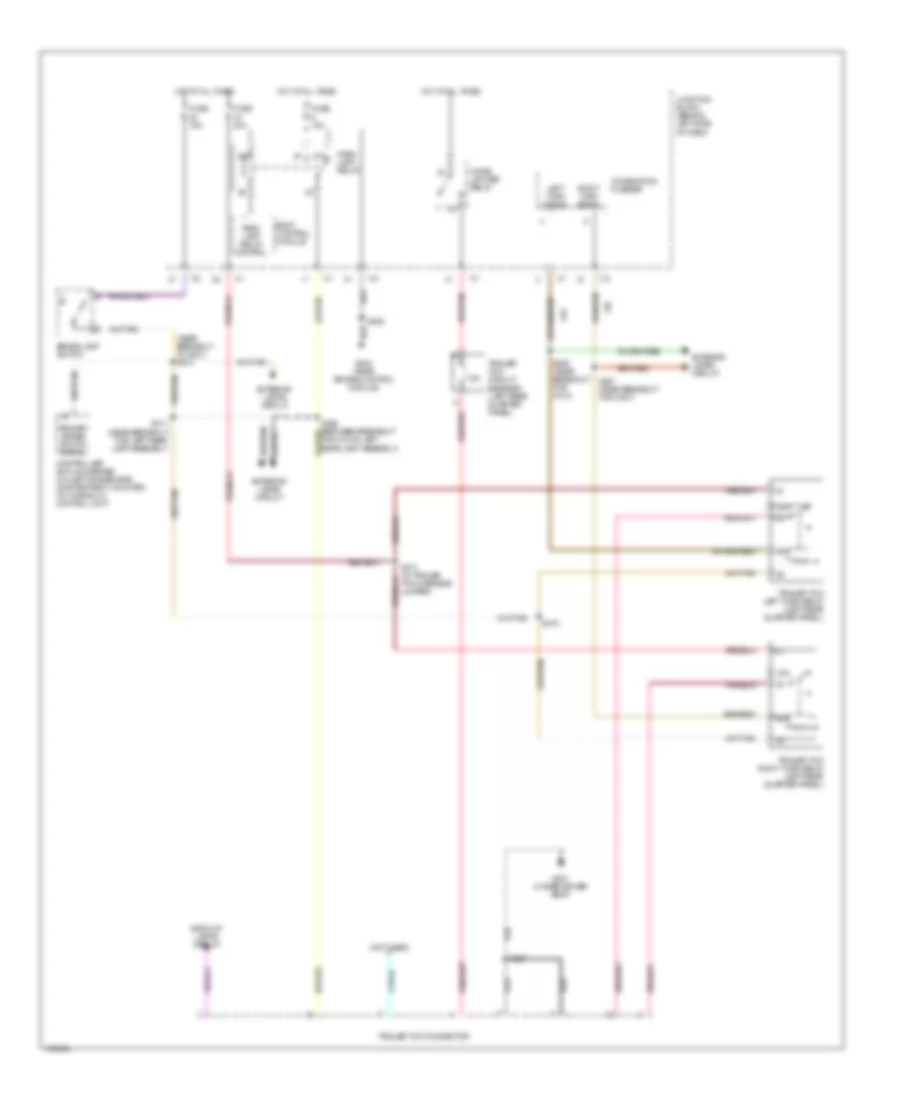 Trailer Tow Wiring Diagram for Jeep Grand Cherokee Limited 2003