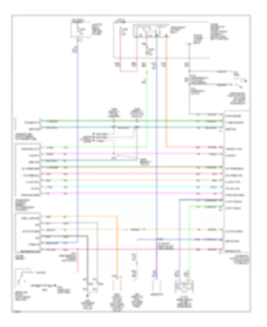 4 0L A T Wiring Diagram for Jeep Grand Cherokee Limited 2003