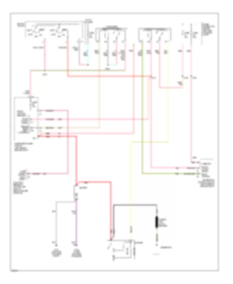 Starting Wiring Diagram for Jeep Commander 2007