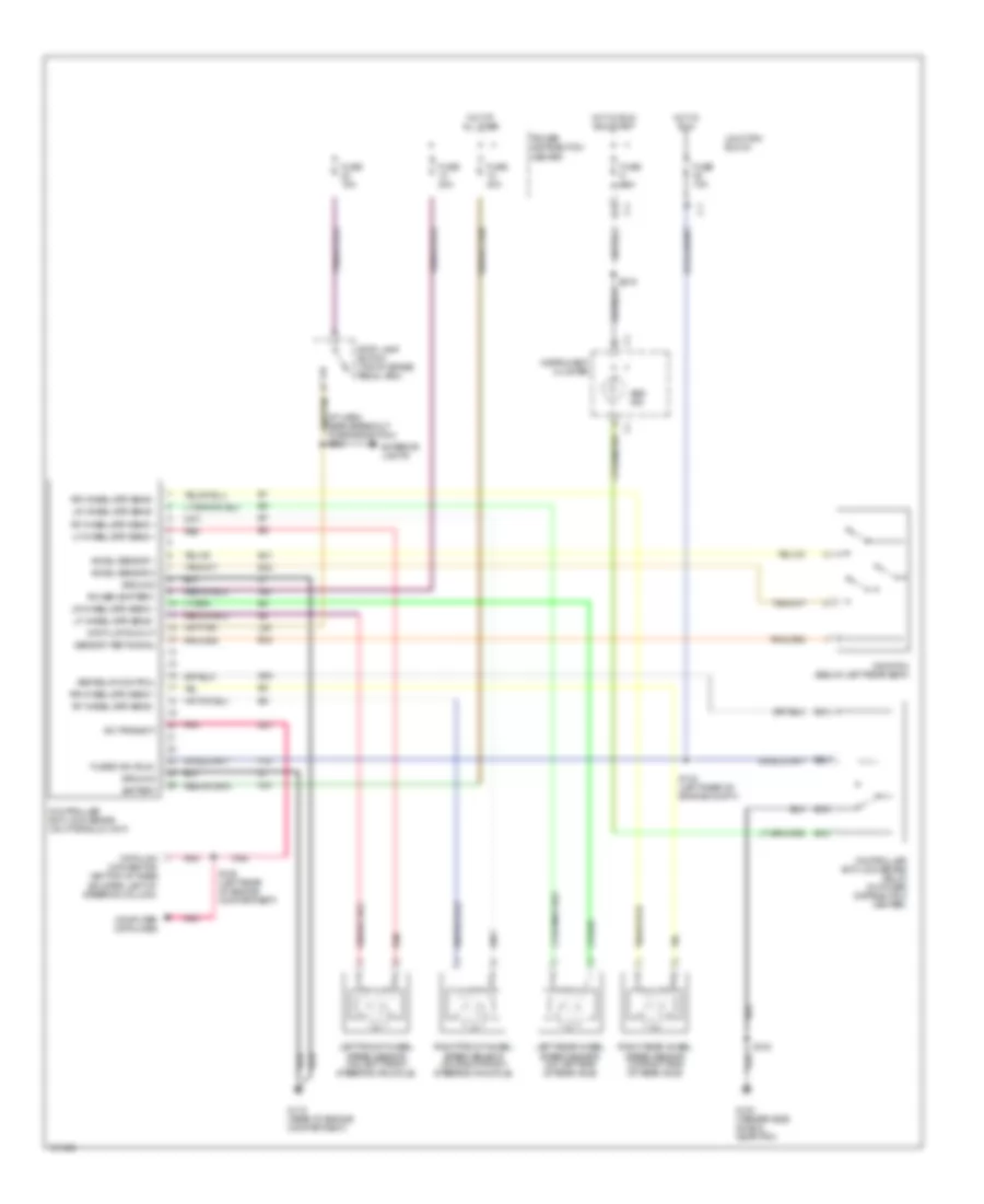 Anti lock Brake Wiring Diagrams for Jeep Cherokee Sport 1998