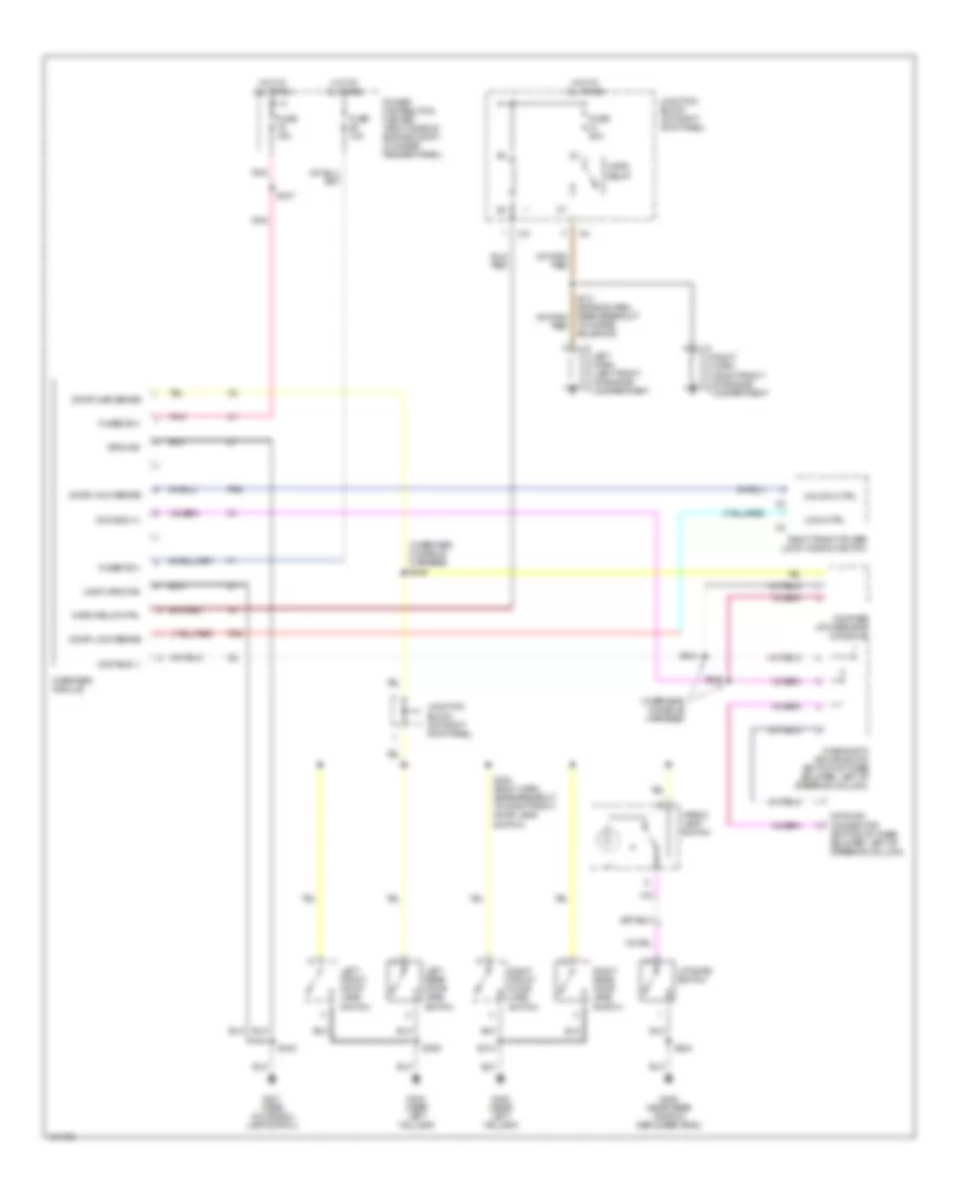Anti-theft Wiring Diagram for Jeep Cherokee Sport 1998